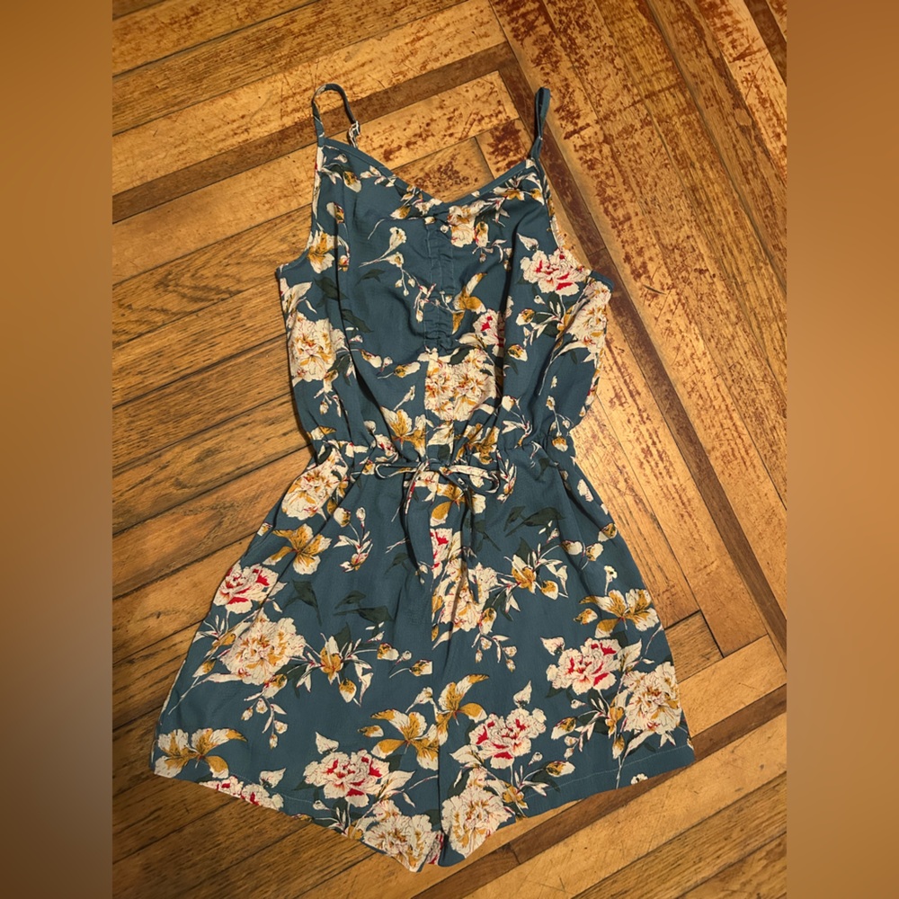 PatPat Blue Floral Women's Romper
